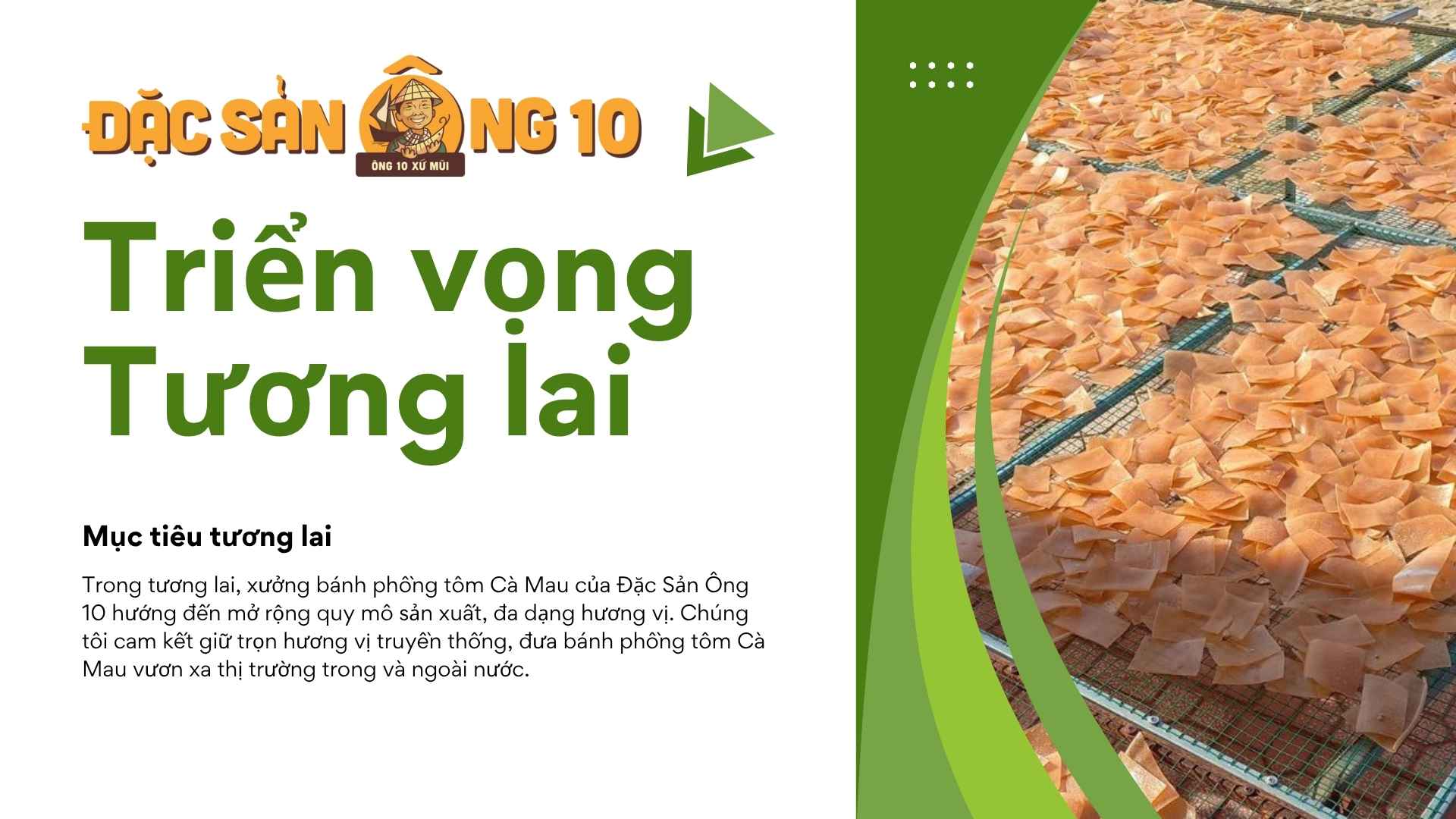Liên hệ 3 Xưởng sản xuất bánh phồng tôm Cà Mau – Đặc Sản Ông 10