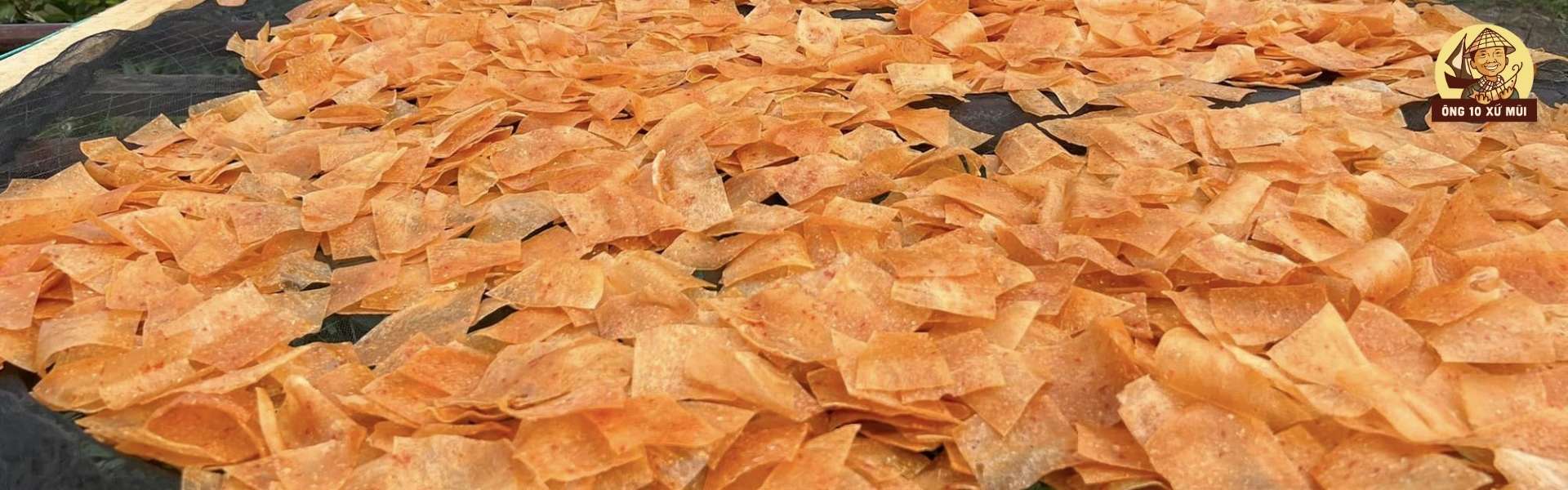 Bánh phồng tôm Cà Mau Ông 10 Xứ Mũi chính gốc