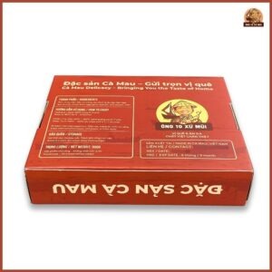 Bánh phồng tôm làm quà tặng hộp sang trọng